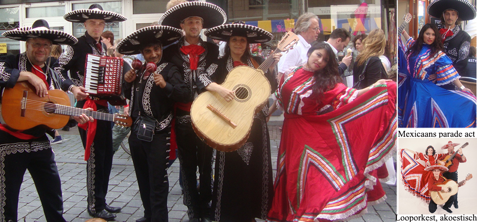 Mexicaans acts Themafeest